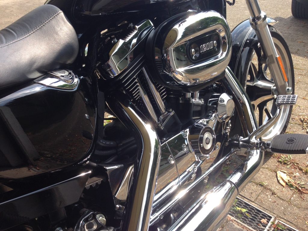 Motorrad im Detail