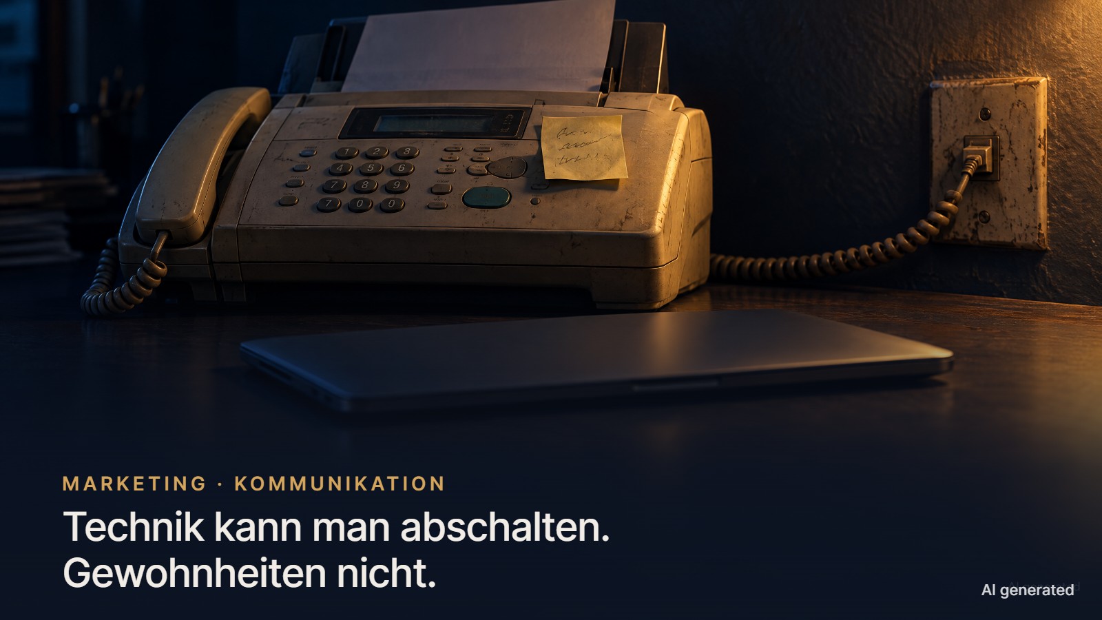 Wie vermarktet man etwas, das keiner hören will?