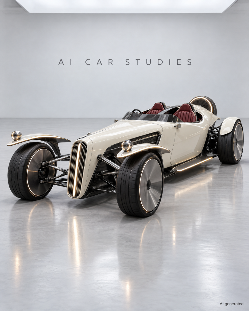 KI-Designstudie: MG TD