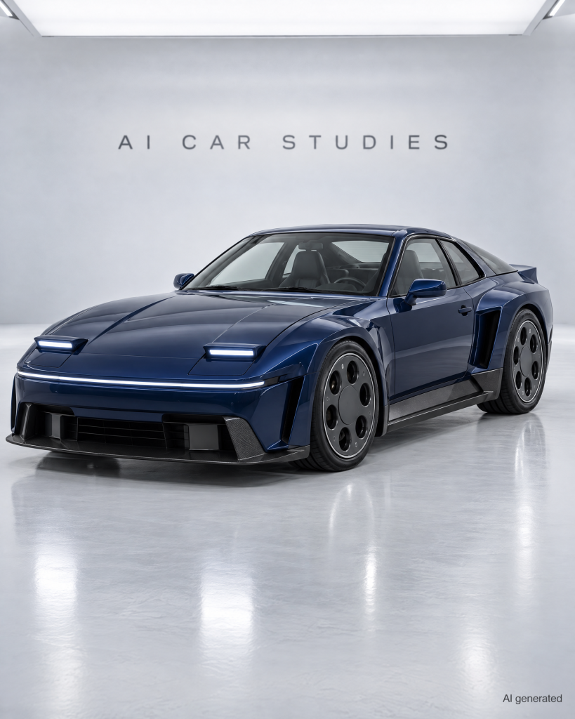 KI-Designstudie: Porsche 944
