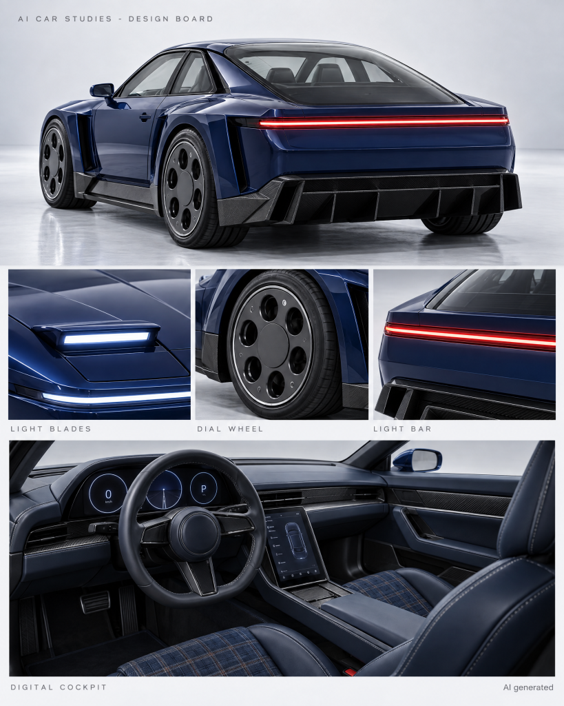 Porsche 944: Designboard